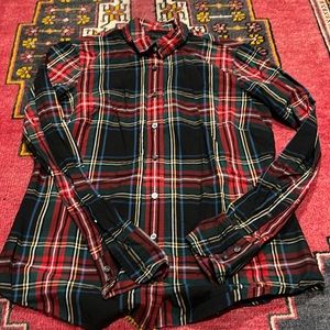 Tartan Plaid Button Up